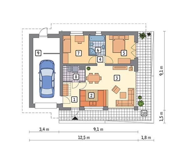 Butik Villa 110 Metrekare - Görsel 2