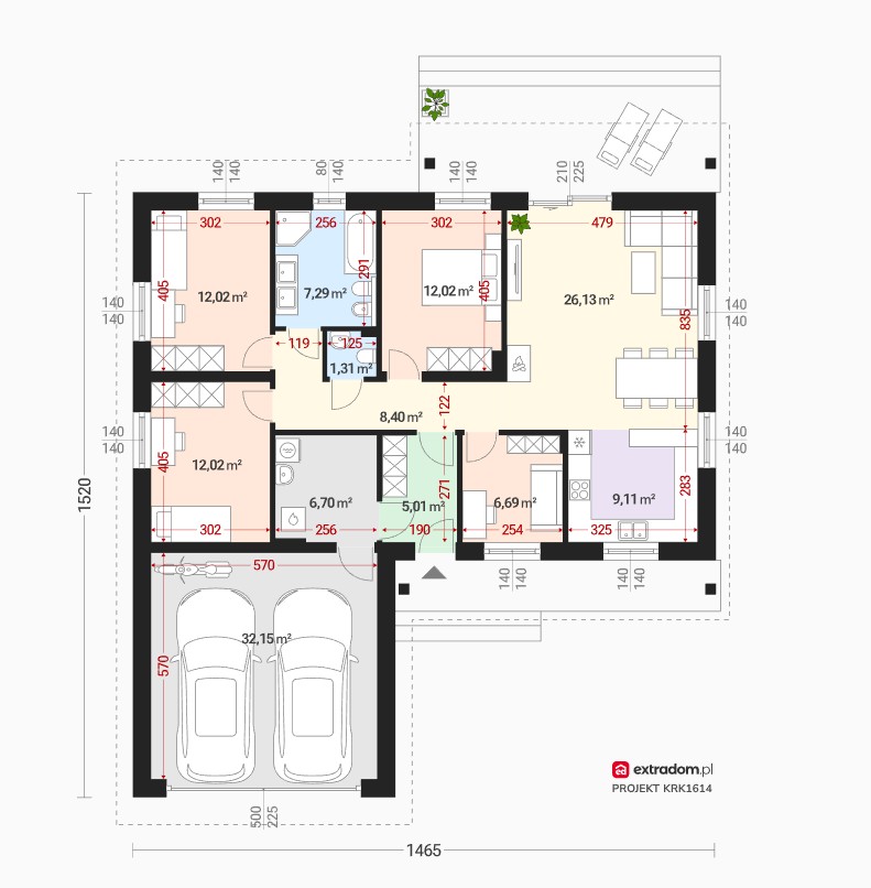 Kayseri çelik ev 139 mt - Görsel 3