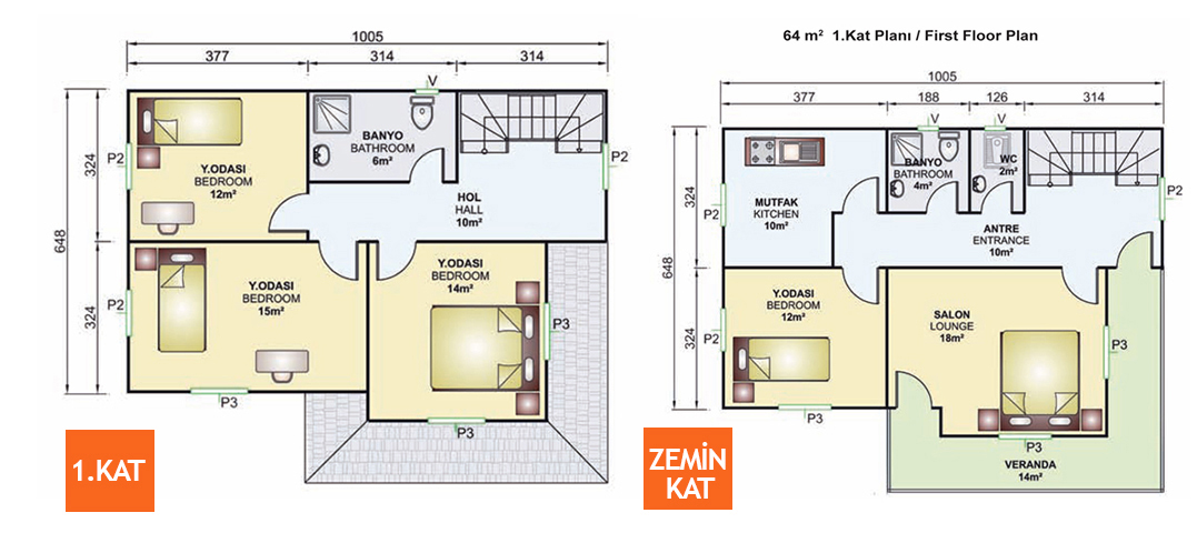Kayseri Prefabrik 141 mt - Görsel 2
